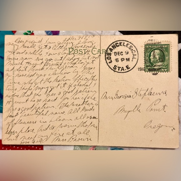 RPPP First Methodist Episcopal M. E. Church Pasadena CA Real Photograph Postcard - Picture 5 of 5